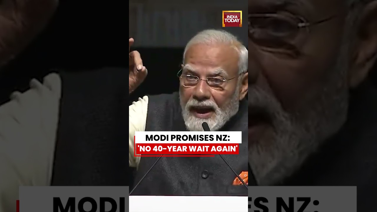 PM Modi: 'The 40-Year Wait Is Over' At Auckland Community Event | #modi #pmmodi #newzealand #luxon