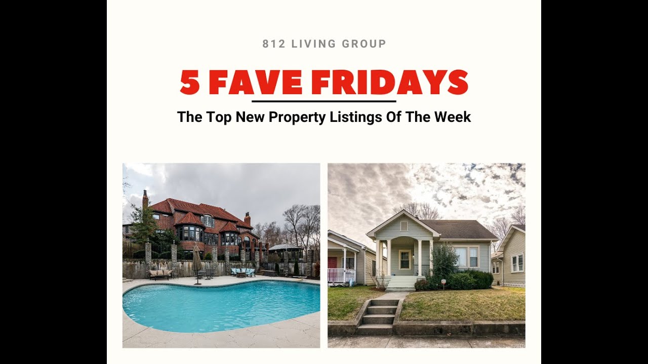 Our 5 Favorite new Listings To Hit The Southern IN Market This Week