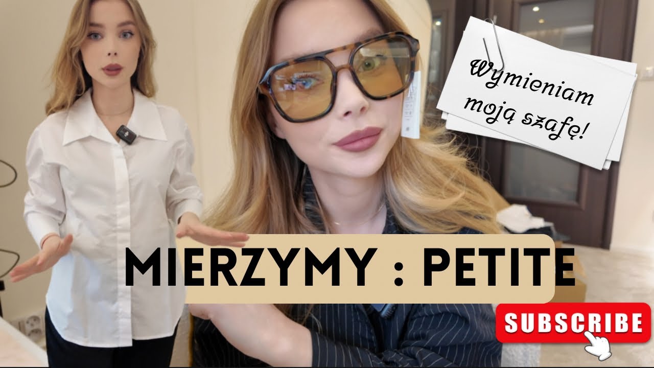 HAUL dla PETITE ( mam 155cm wzrostu 😱 ) H&M C&A BLAAR I PETITE PANTS 🌸🛍️❤️ garderoba kapsułowa