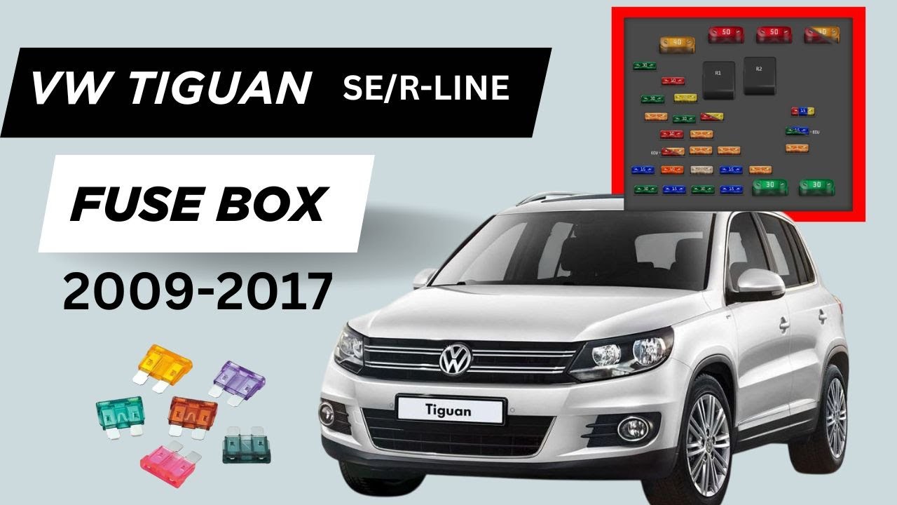 Volkswagen Tiguan (2009–2017) Fuse Box Diagram & Locations – SE & R-LINE Models