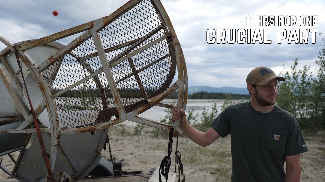 Starting Our Fish Wheel Build | Subsistence Homesteading in Remote Alaska