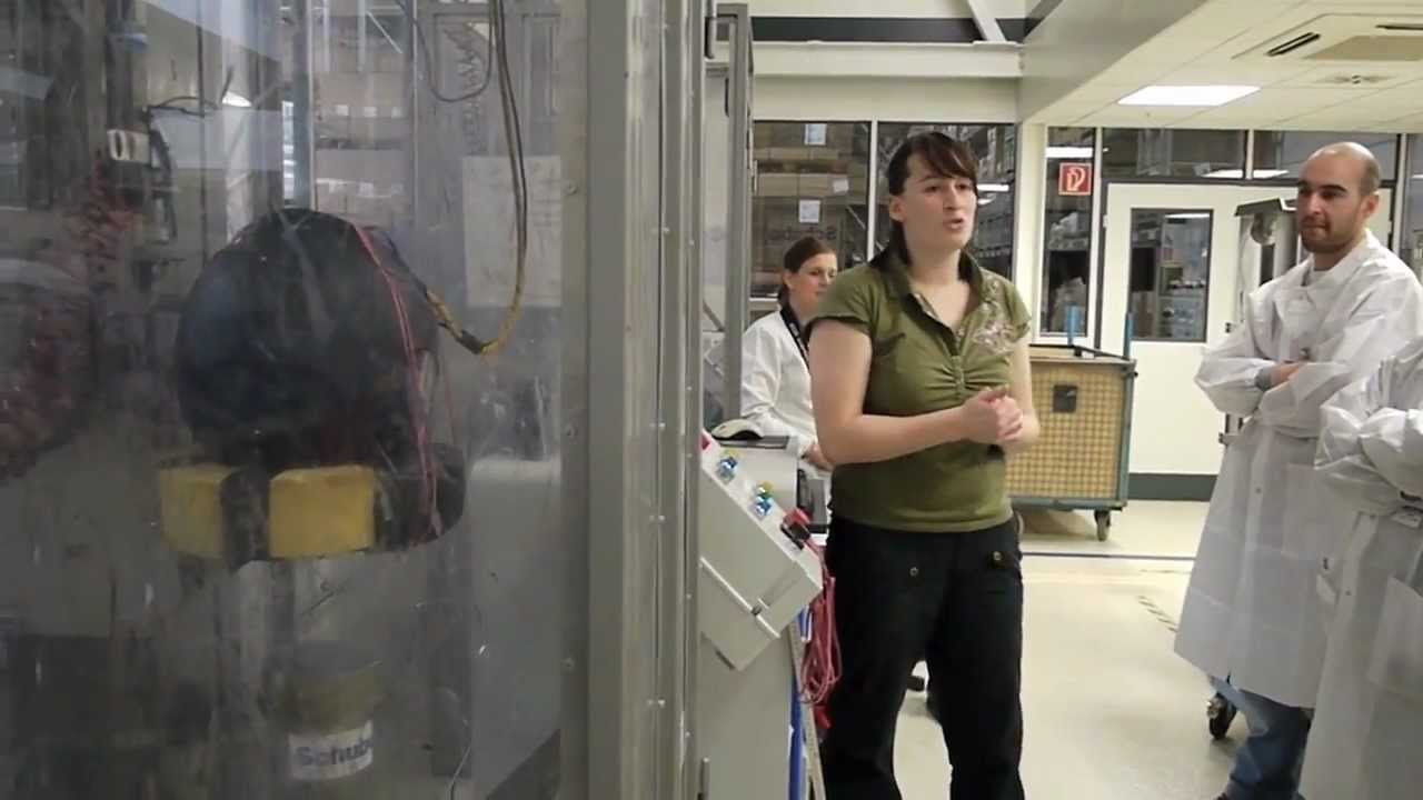 Schuberth S2 Helmet - Crash Testing
