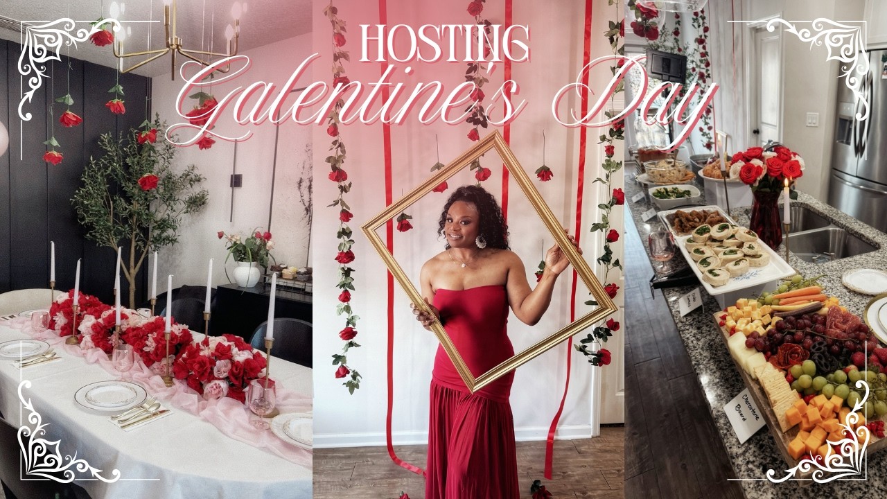 Hosting My First Galentine's Day