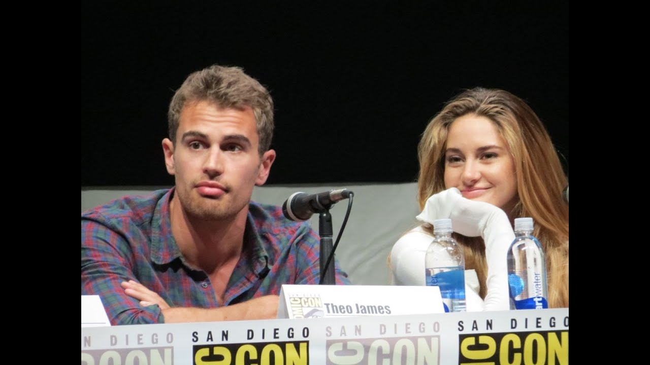Divergent Cast at Comic-Con Shailene Woodley