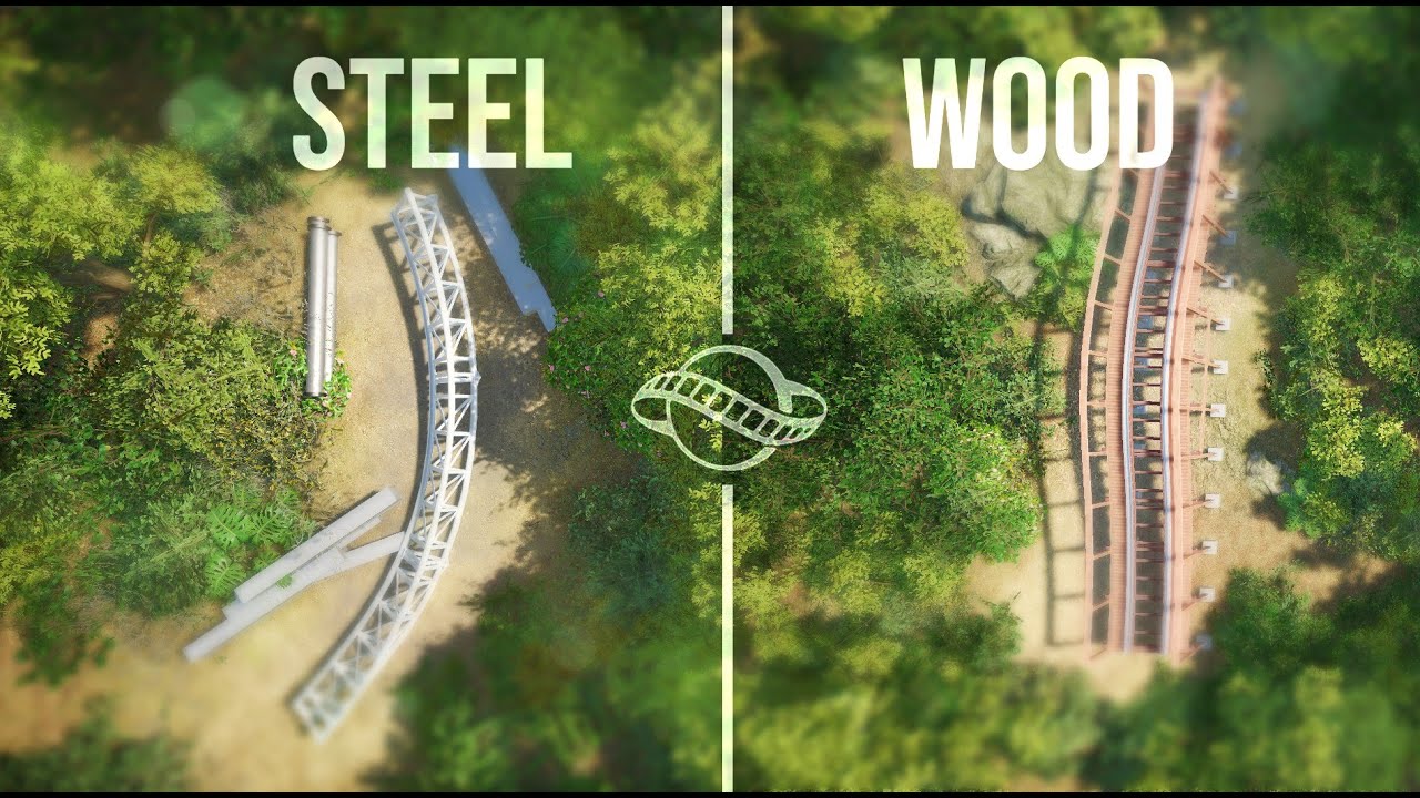 Is Wood Better Than Steel? -Planet coaster-