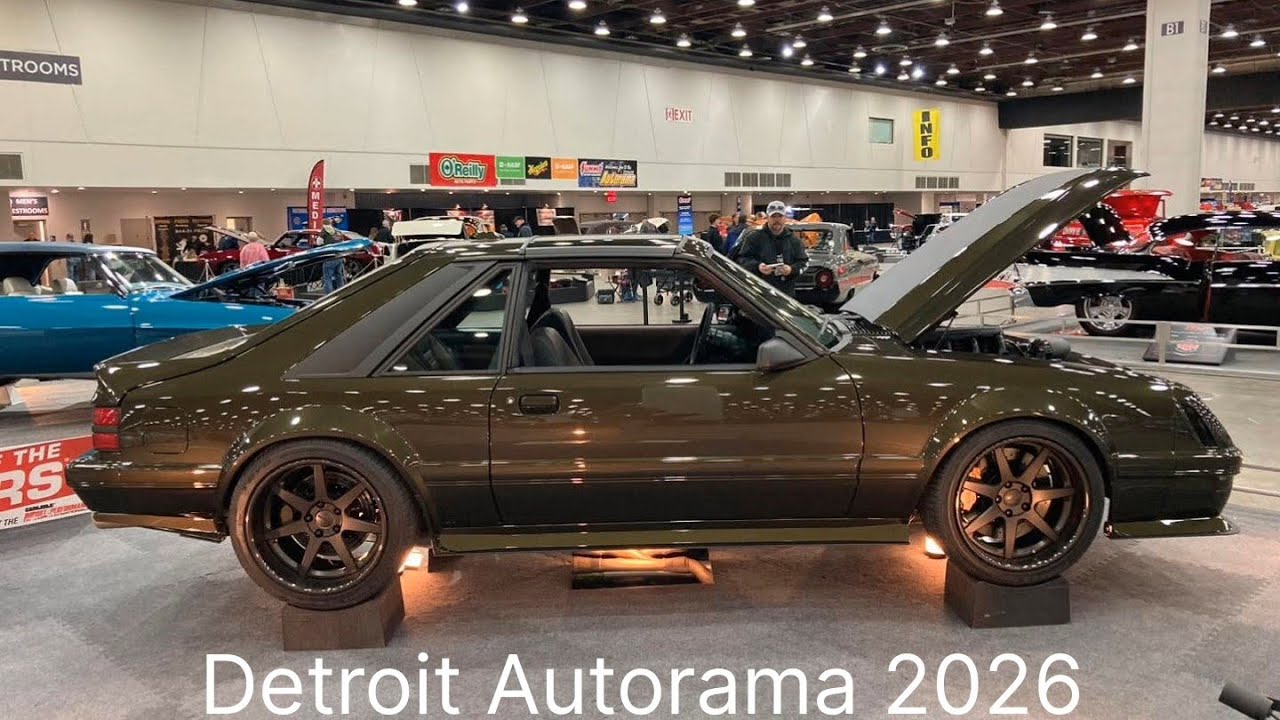 The Foxbody Mustangs of the 2026 Autorama! 