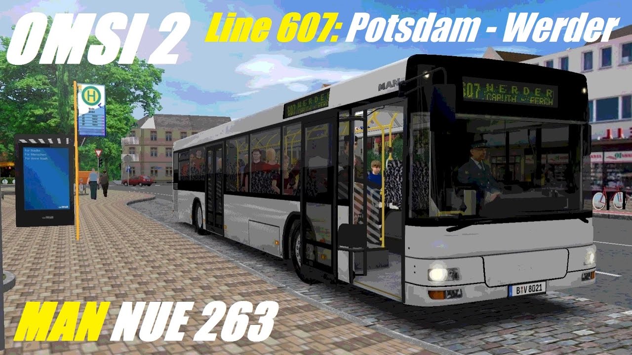 OMSI 2 • Line 607: Potsdam - Werder • MAN NUE 263
