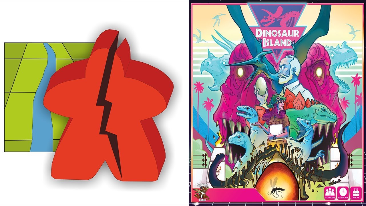 Dinosaur Island Review - The Broken Meeple