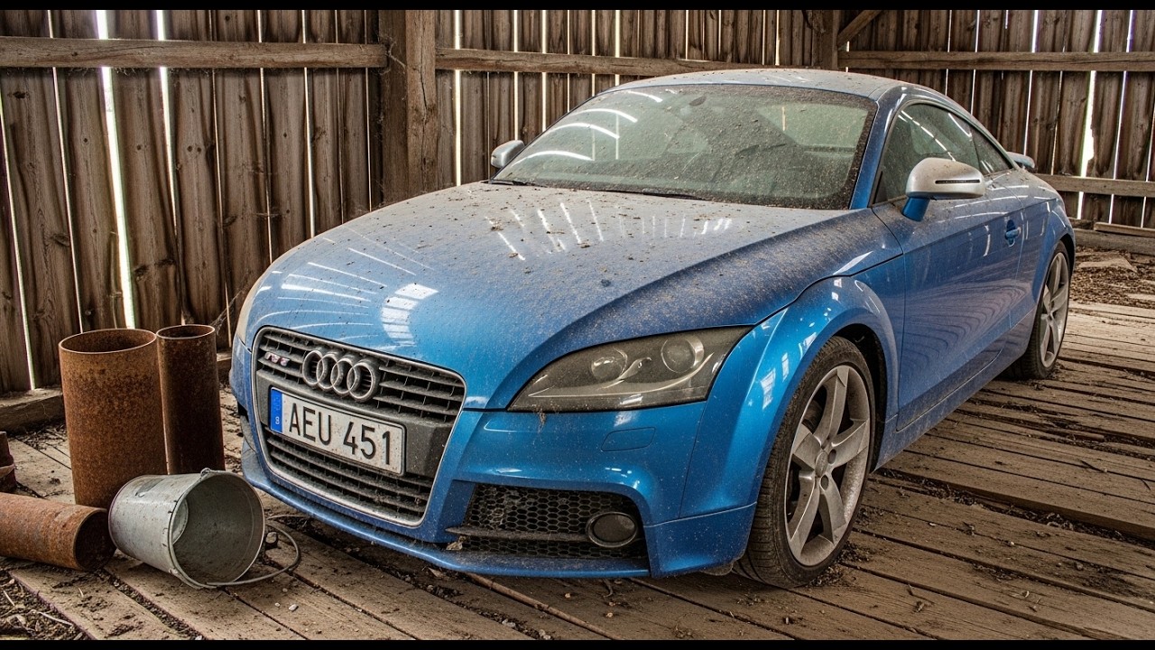 Restoring a 2009 Audi TT RS Abandoned for 17 Years