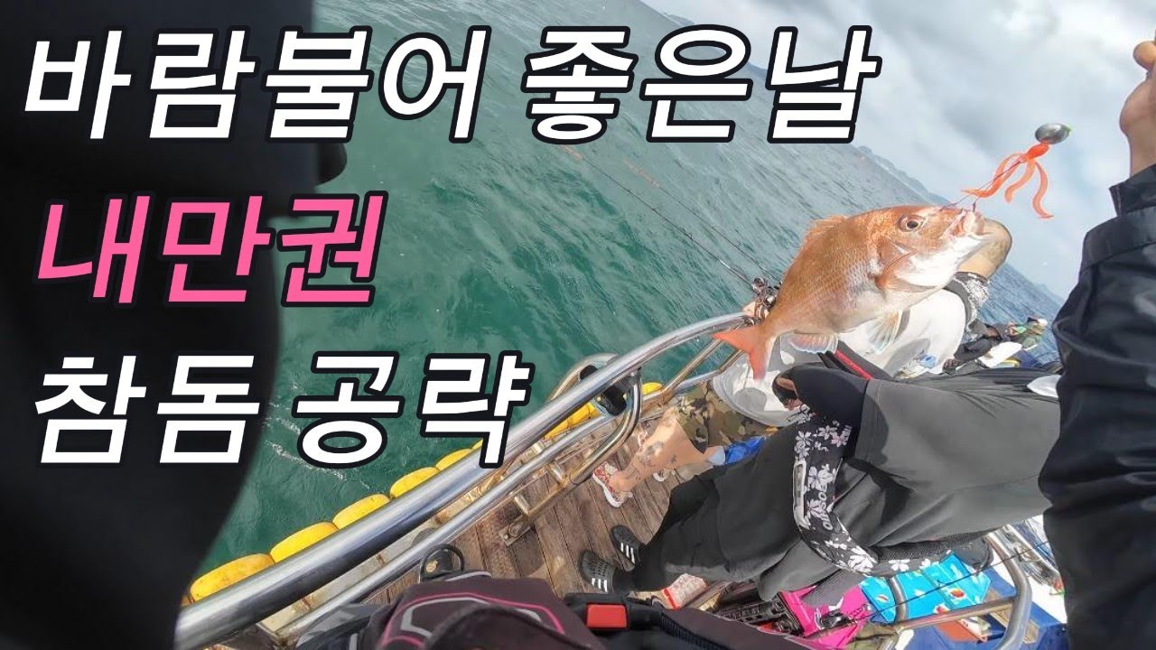 참돔 타이라바 간사한 입질을 이기고 히트를 만들어낸다