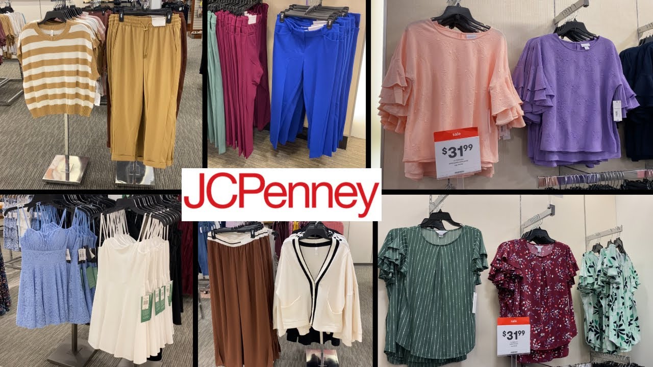 ❤️NEW SPRING & SUMMER CLOTHES AT JCPENNEY‼️JCPENNEY WOMEN&rsquo;S CLOTHES SHOP WITH ME | JCPENNEY DRESSES