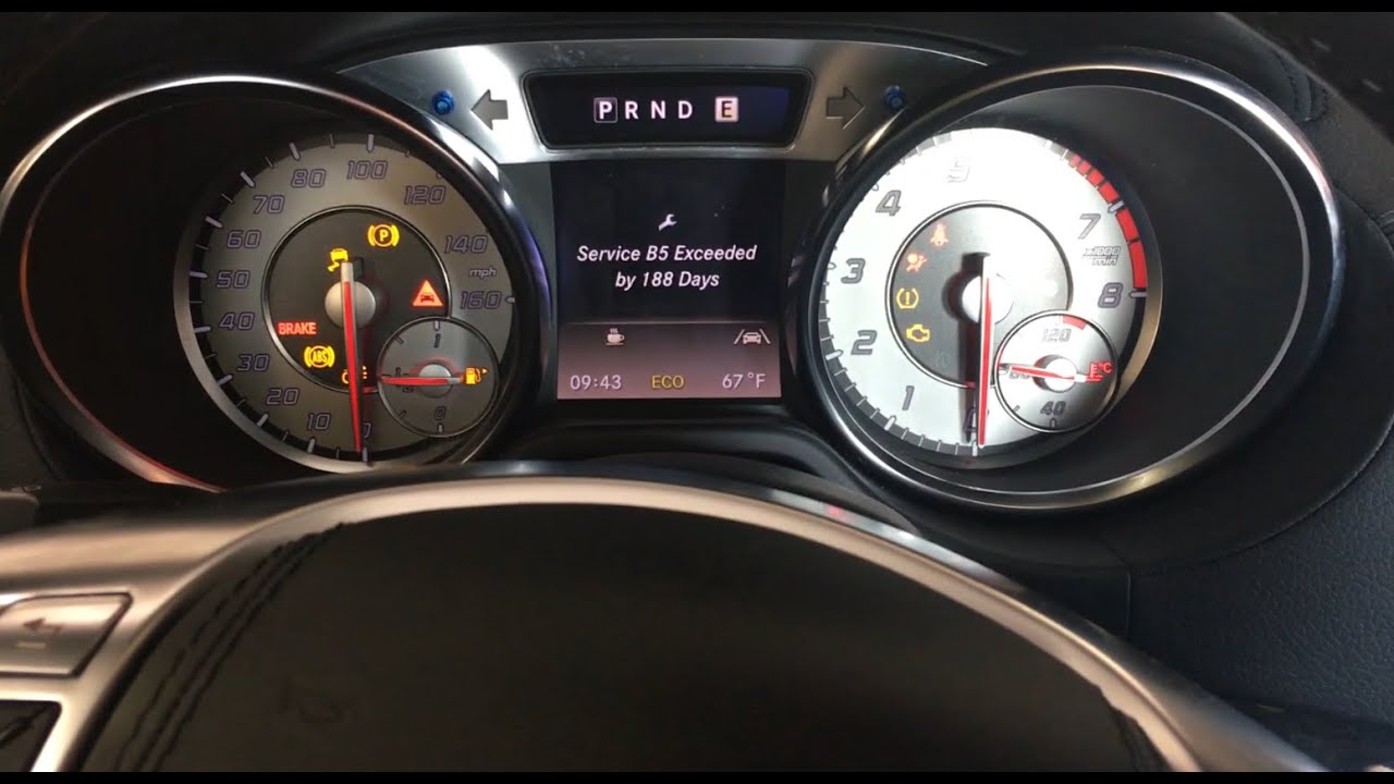 Reset Service Mercedes-Benz SL Class R231 (2013-2016) SL550