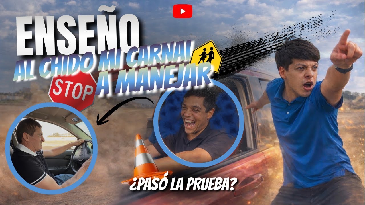 ENSEÑANDO A MANEJAR AL CHIDO MI CARNAL   Y CASI NOS ACABAMOS EL AVEO 🚗‼️
