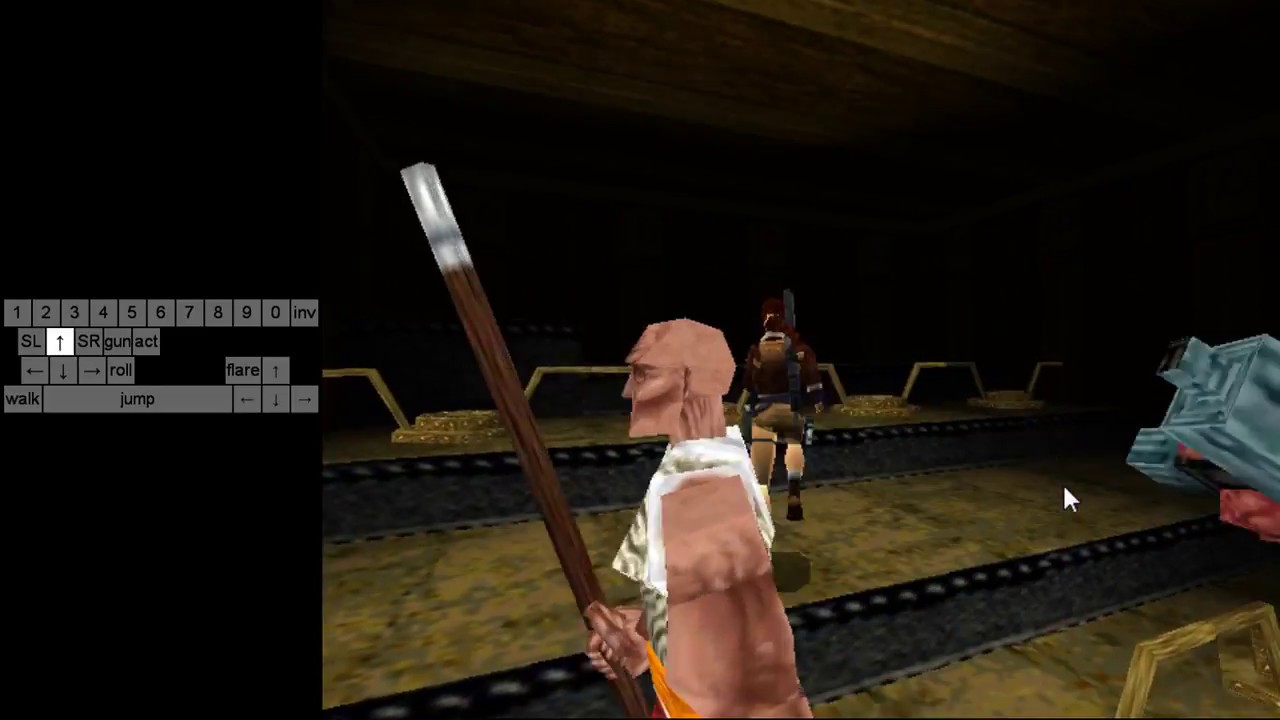 Tomb Raider 2 Glitched Tutorial Speedrun - Barkhang Monastery