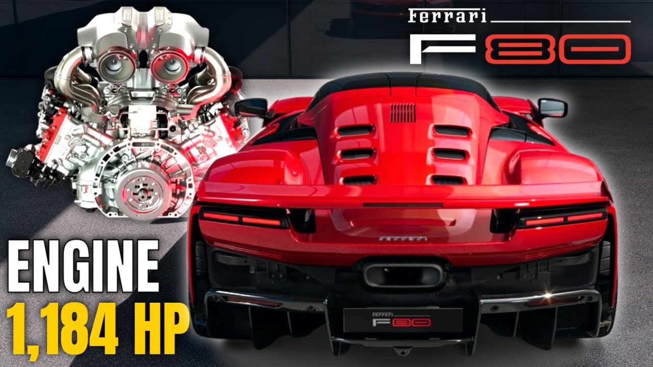 New Ferrari F80 Engine Horsepower and Performance Explained
