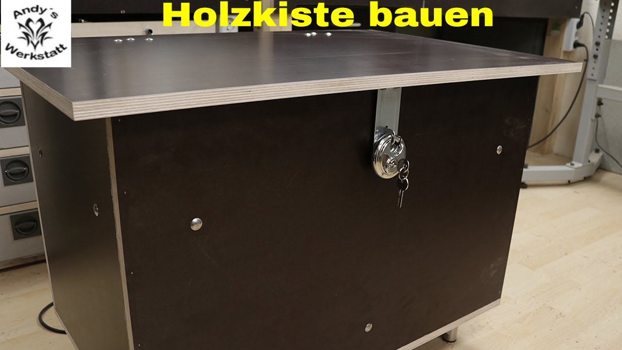 Wetterfeste Kiste/Zeitungskiste selber bauen - diy