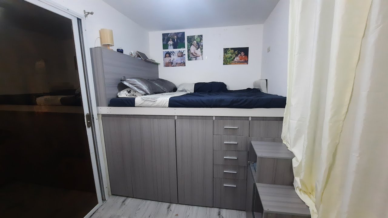 STORAGE LOFT BED /  CABIN BED