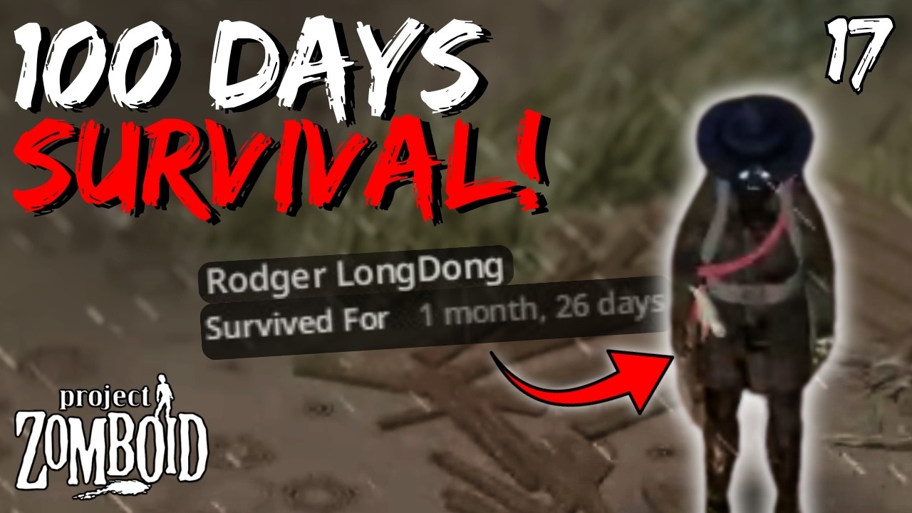I MADE IT PAST 50 DAYS?! | Project Zomboid - 100 Days Survival | Episode 17