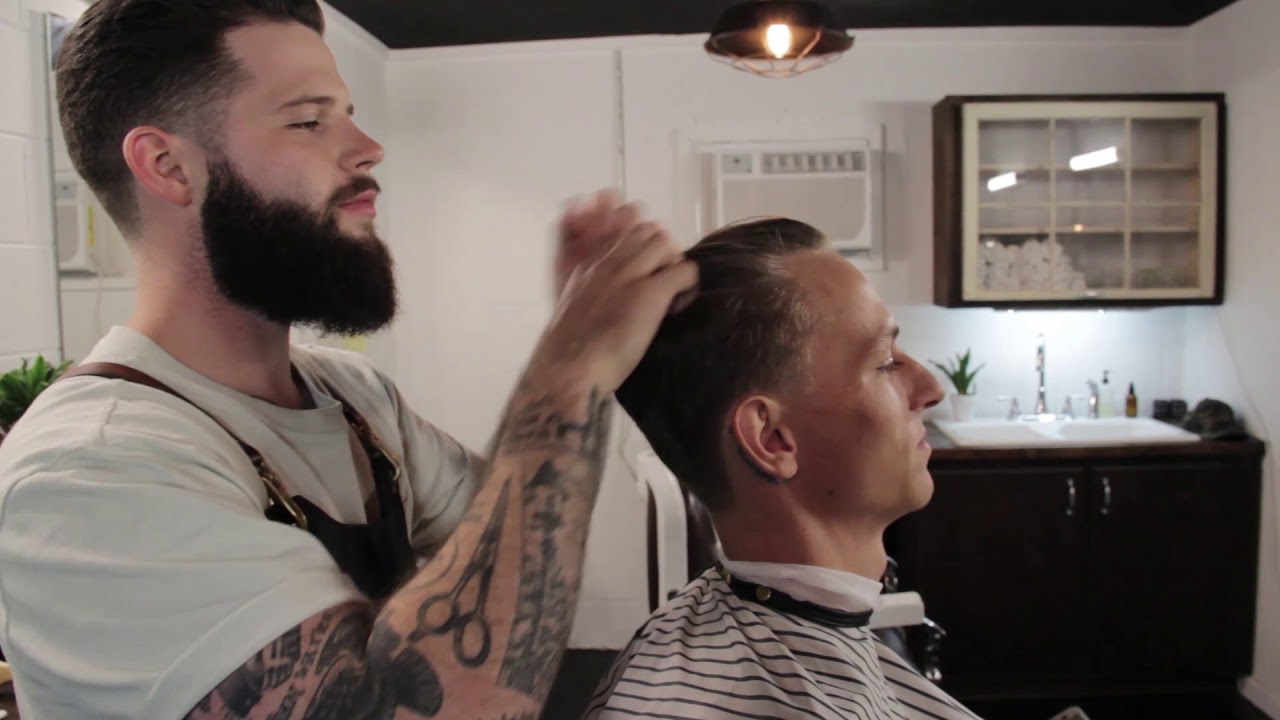 How To Use Pomade || The Mailroom Barber Co