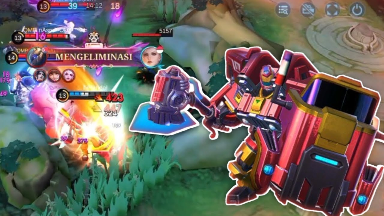 JOHNSON 1 VS 4..!!!√ MLBB