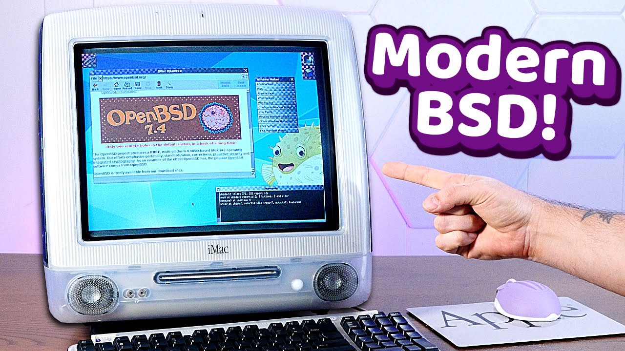 Installing OpenBSD on the Fastest iMac G3