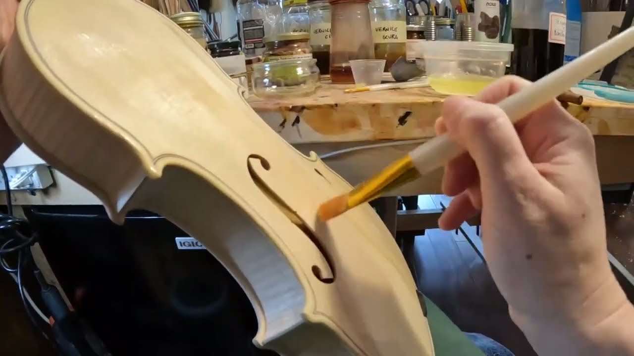 Live 🎻🎥 ground color on the violin and sharing my secrets ✨🌸 Saponaria