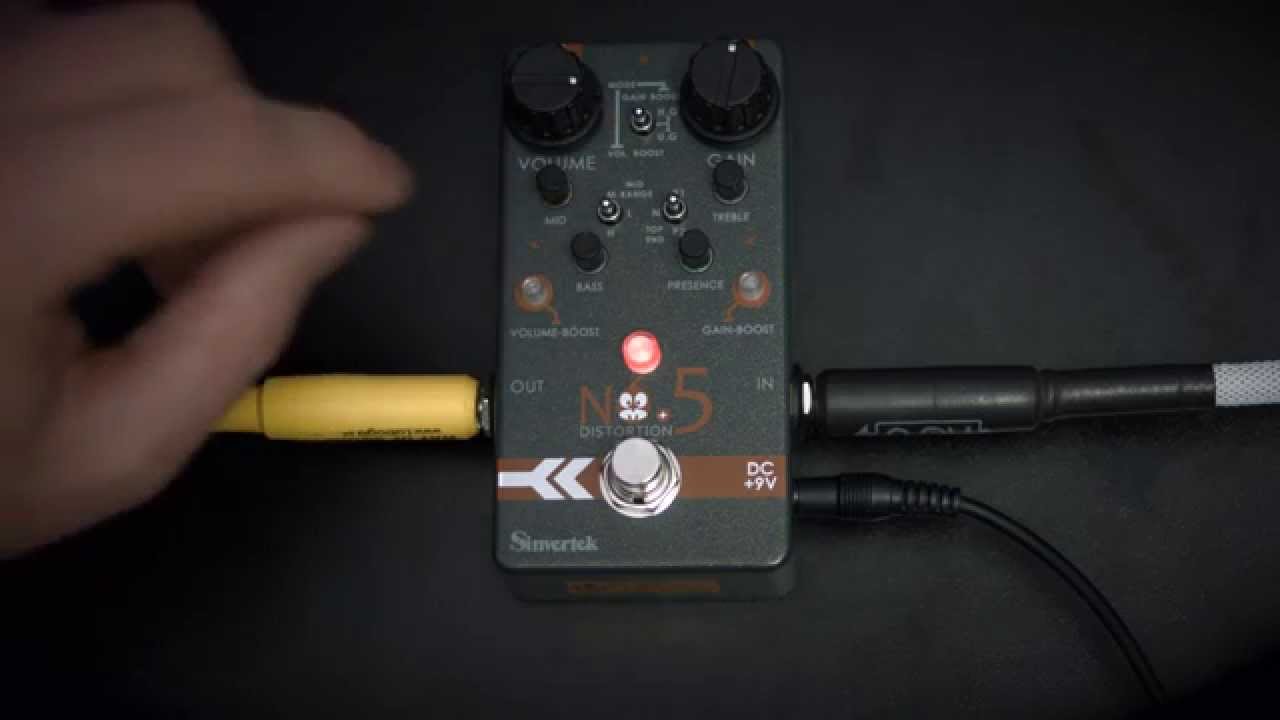 Sinvertek No.5 Distortion Pedal - UltraHD