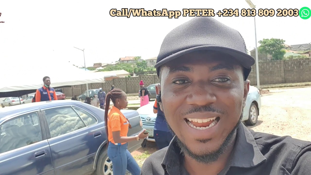 Drive To Fairmont Hilltop Estate Alagbado Lagos with Peter Odiakose for Diaspora Land/Home Buyers