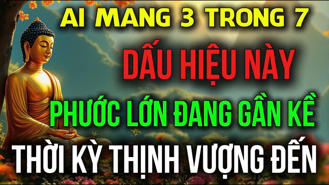 AI ĐANG MANG DẤU HIỆU NÀY: PHƯỚC LỚN ĐANG GẦN KỀ - THỜI KỲ THỊNH VƯỢNG ĐẾN | Đóa Hoa Thiện Lành