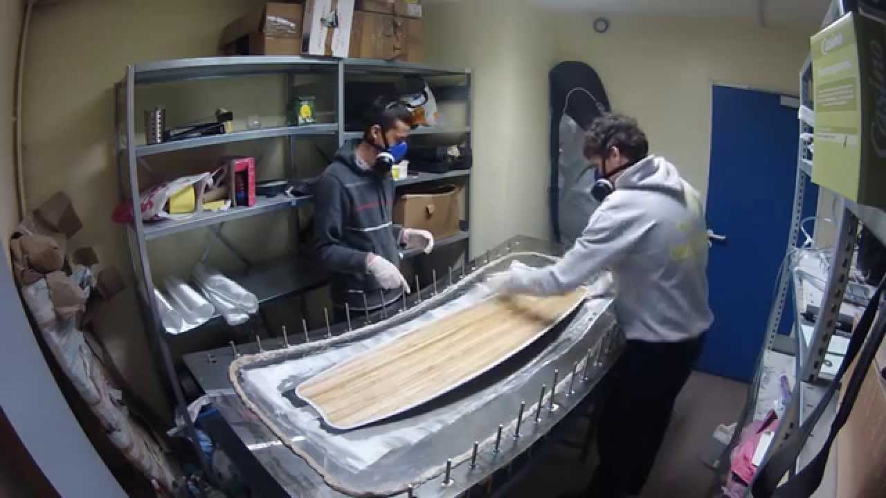 Fabrication planche kitesurf de A à Z