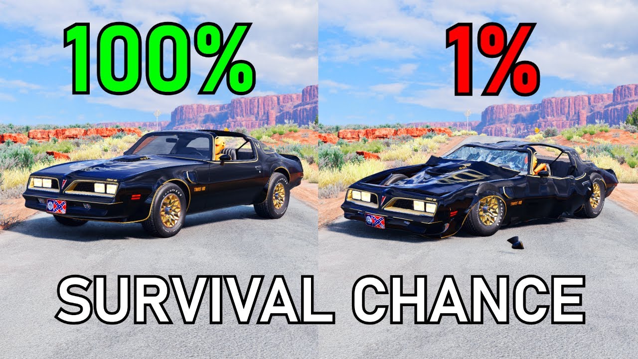 Best of Realistic Survival Chance Crashes #13 | BeamNG.drive