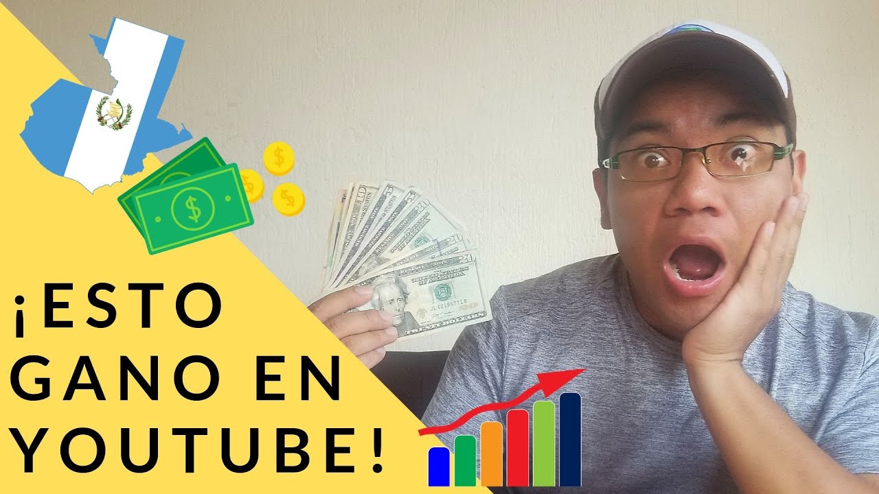¿Cuanto PAGA YOUTUBE en GUATEMALA? 🇬🇹😱