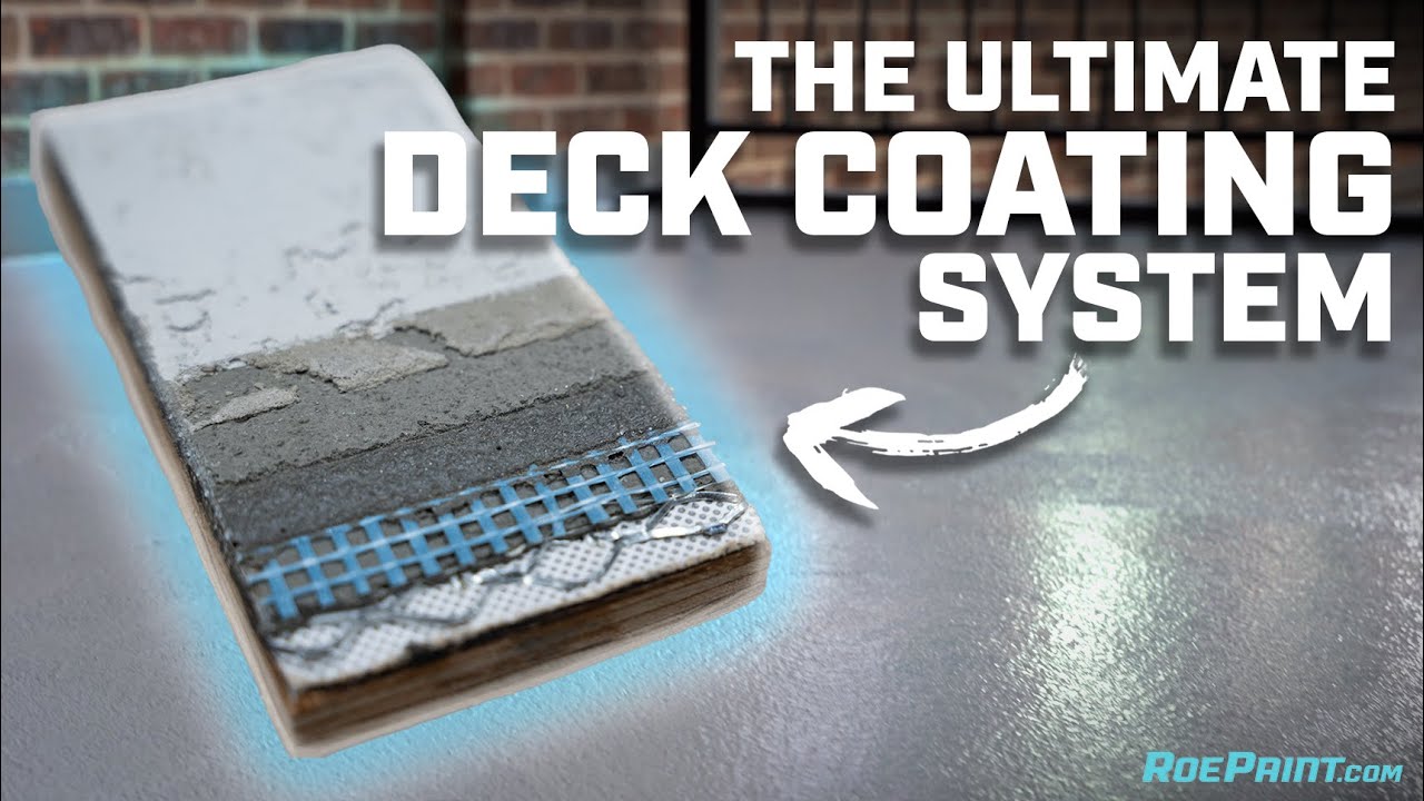 The MOST DURABLE Deck Coating system