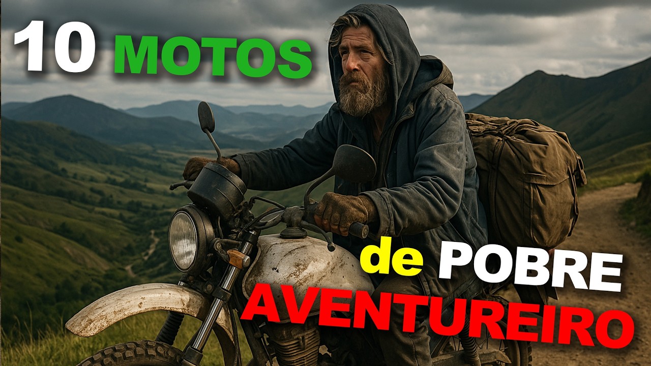 10 motos BARATAS que todo POBRE aventureiro MERECE!