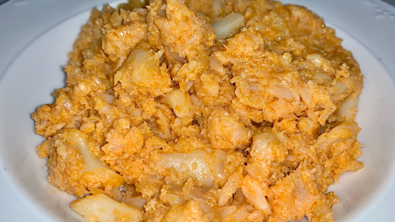 Coliflor refrita en olla gm h
