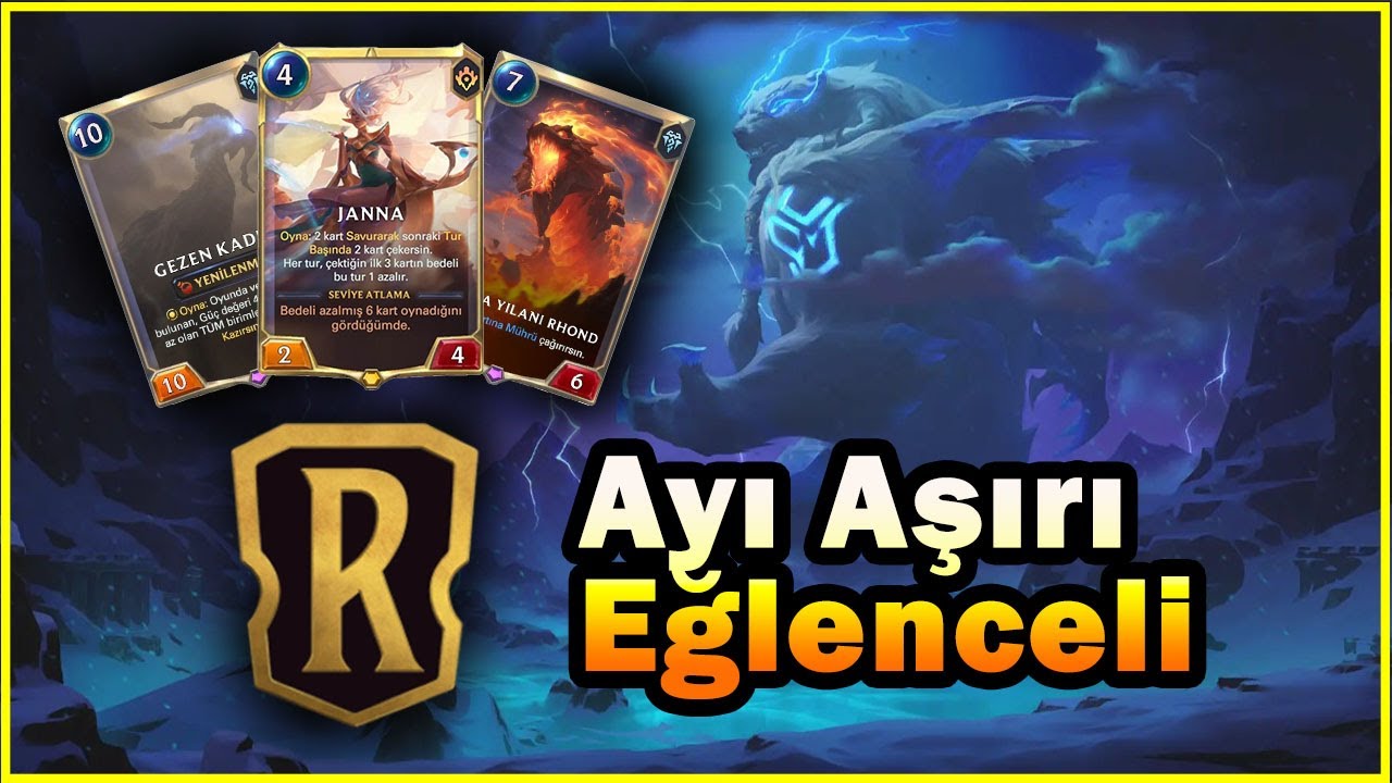 Volibear ve Janna beklediğimden daha eğlenceli :D| Legends Of Runeterra (LoR)