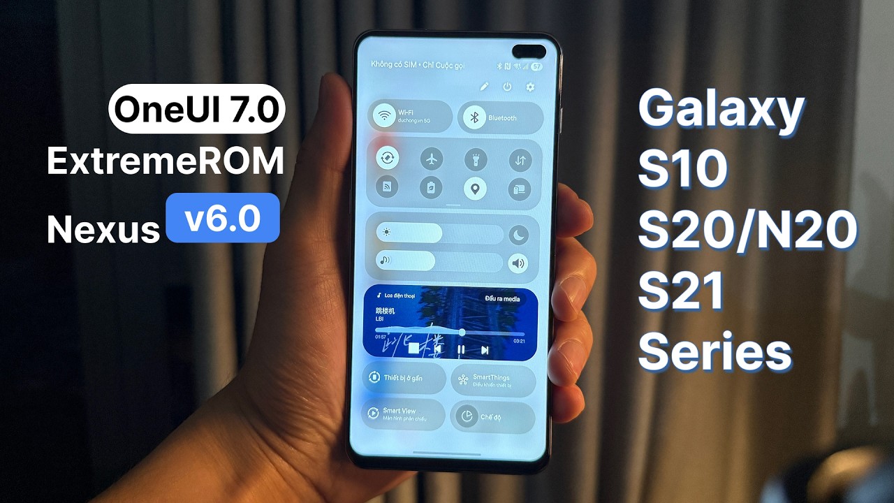 Cài đặt Android 15 (One UI 7) trên Galaxy S10 / S10+ / S10E / S10 5G