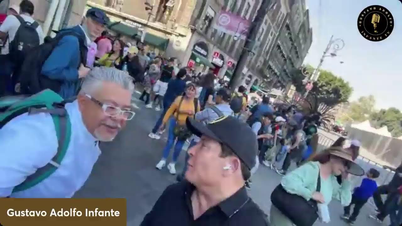 EN VIVO DESDE EL ZÓCALO DE LA CDMX