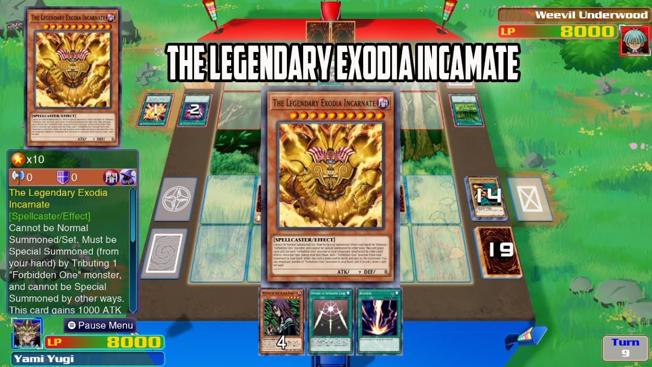 Yu Gi Oh! Legacy of the Duelist Link Evolution - The Legendary Exodia Incamate