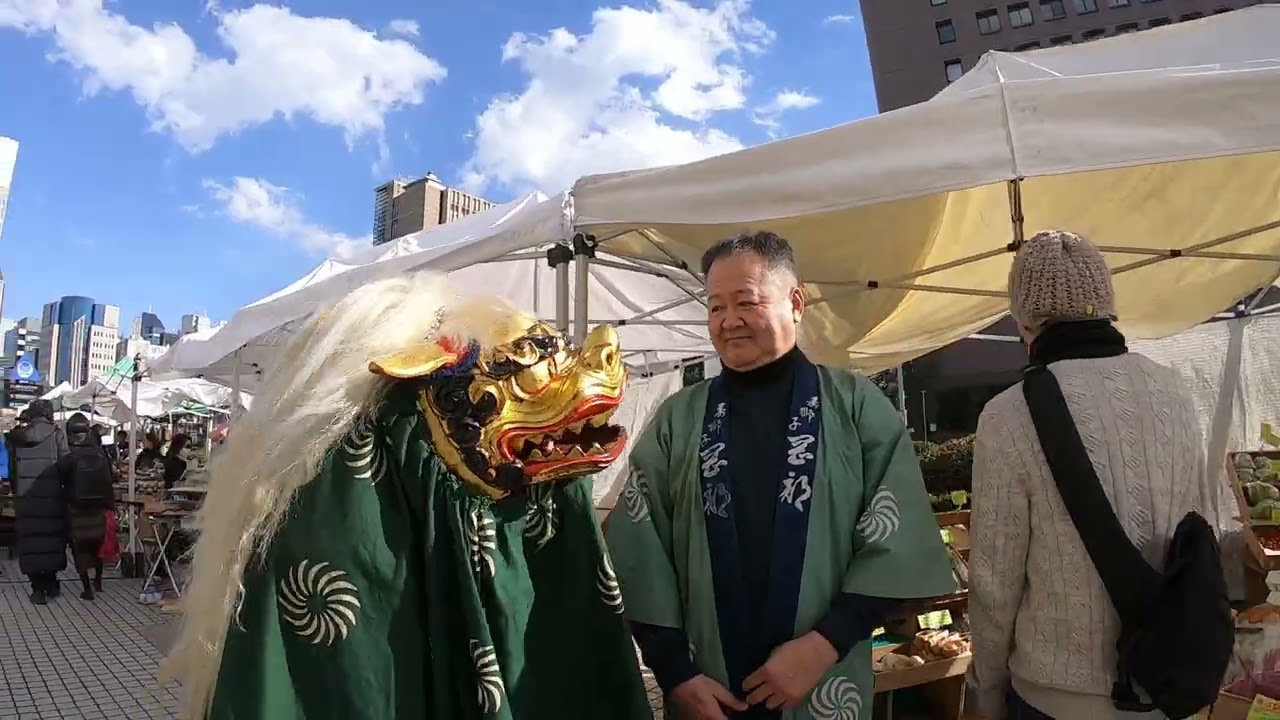 2026.01.11青山ファーマーズマーケット　邪気払い　５