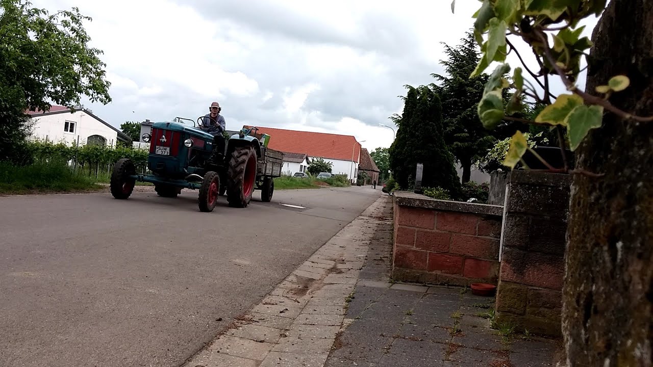 Hanomag Granit 500 Start + Vorbeifahrt + Rundumblick + Fahren