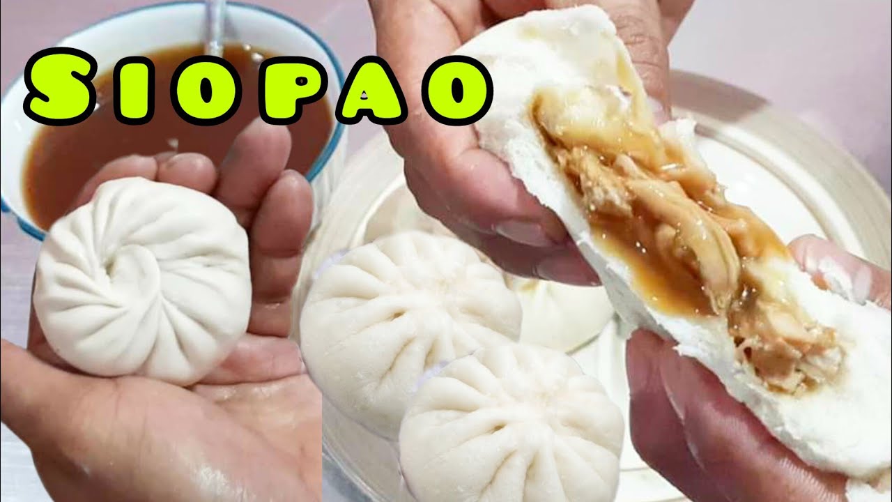 SIOPAO WITH CHICKEN ASADO FILLING😲HOW TO MAKE SIOPAO?PAANO GUMAWA NG SIOPAO CHICKEN ASADO ?