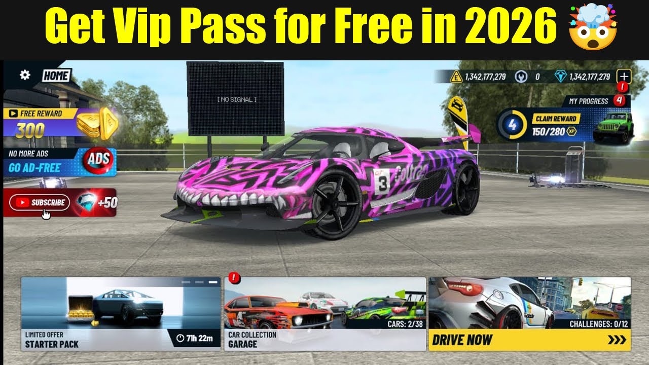 Как получить бесплатный VIP-пропуск в Extreme Car Driving Simulator 2026 😁 | Простой способ разбл...