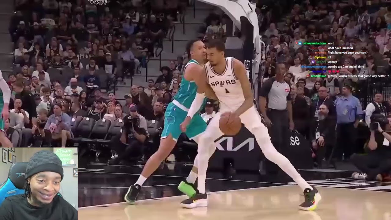 FlightReacts To HORNETS at SPURS | FULL GAME HIGHLIGHTS | March 14, 2026!