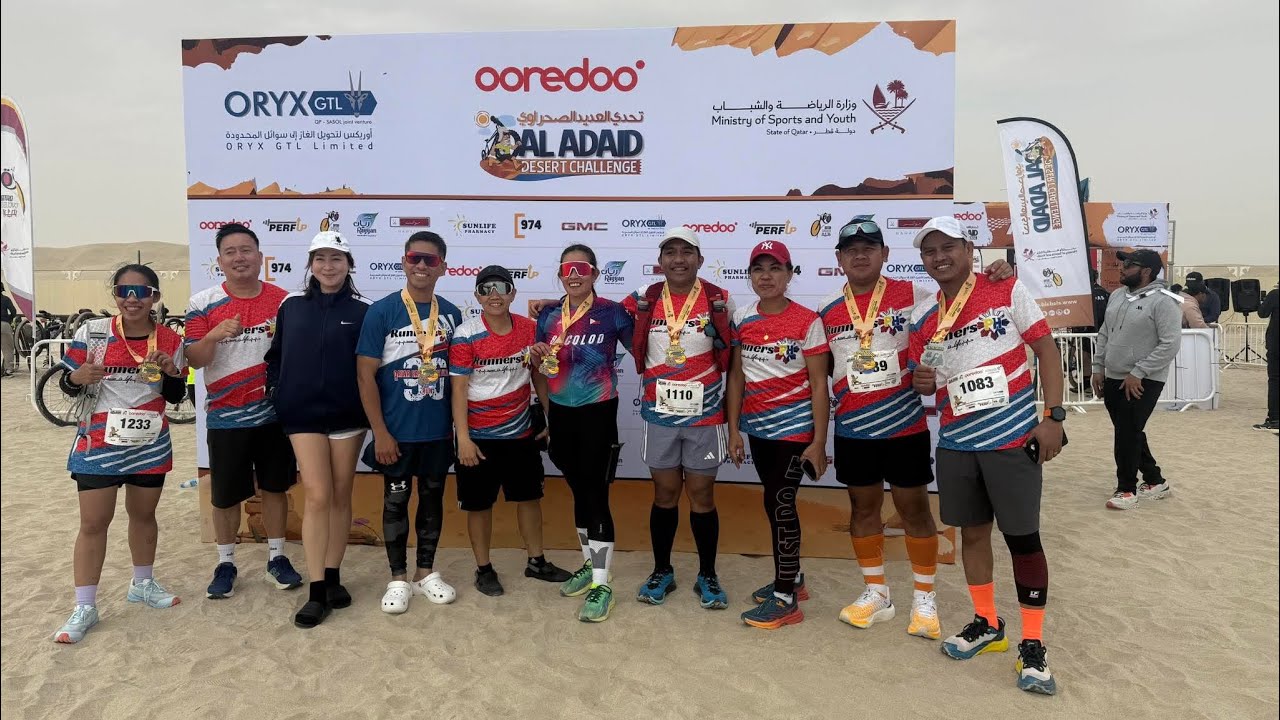 Al Adaid 21Km Trail Run - 8th Edition #sealinebeach #inlandsea #sanddunes #ooredoo #trailrunning 