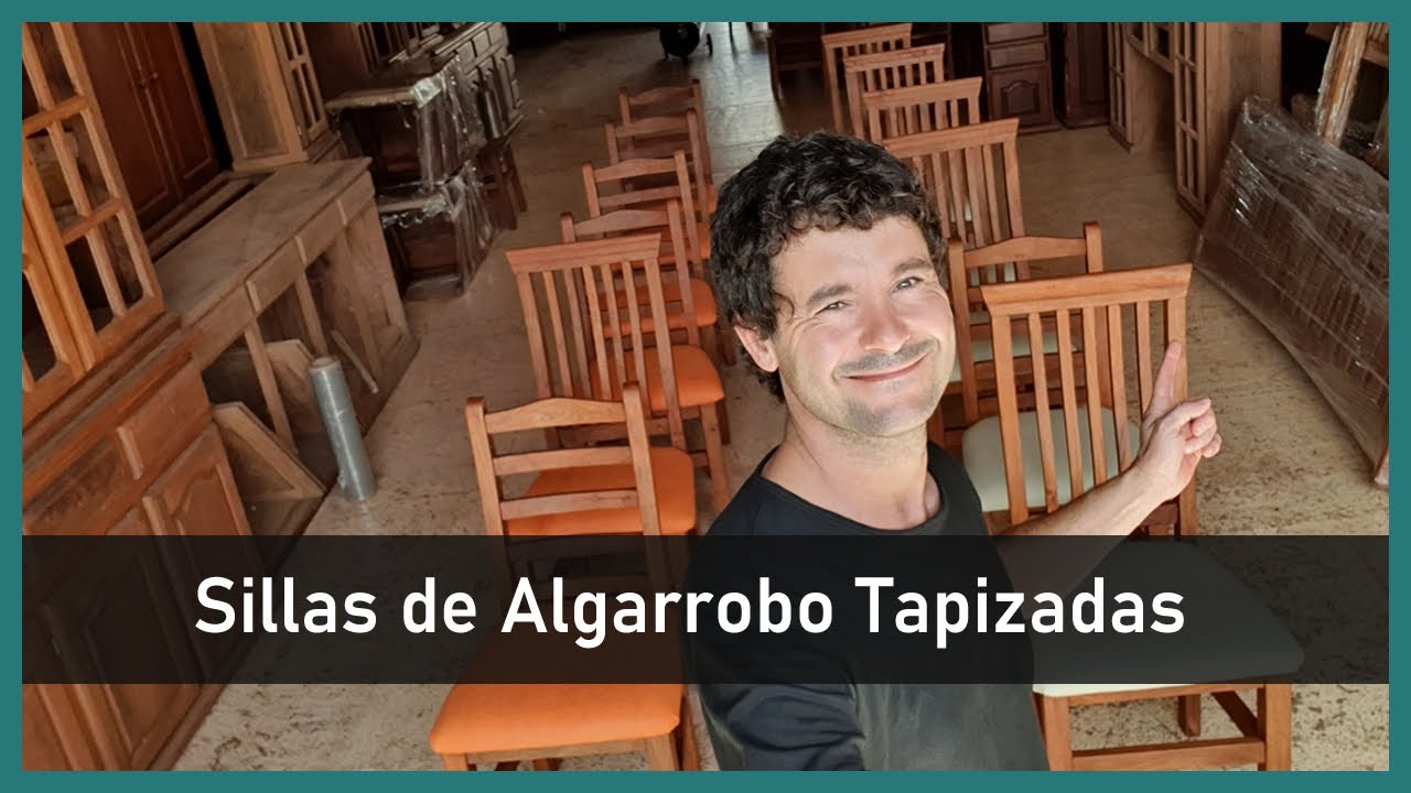 ⭐ Sillas de Algarrobo Tapizadas | dealgarrobo.com