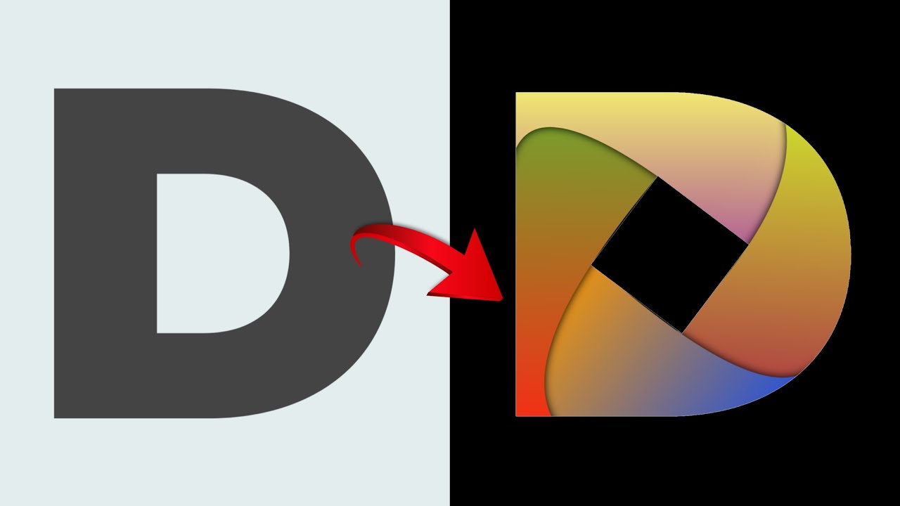 Awesome Creative Logo Design In Pixellab - Using The Bezier Tool | Pixellab Tutorial