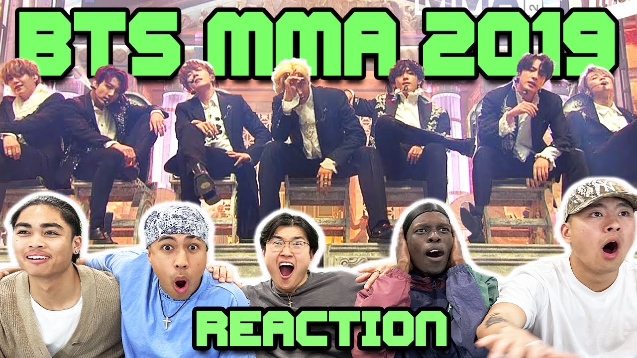 OUR FIRST TIME WATCHING BTS MMA 2019