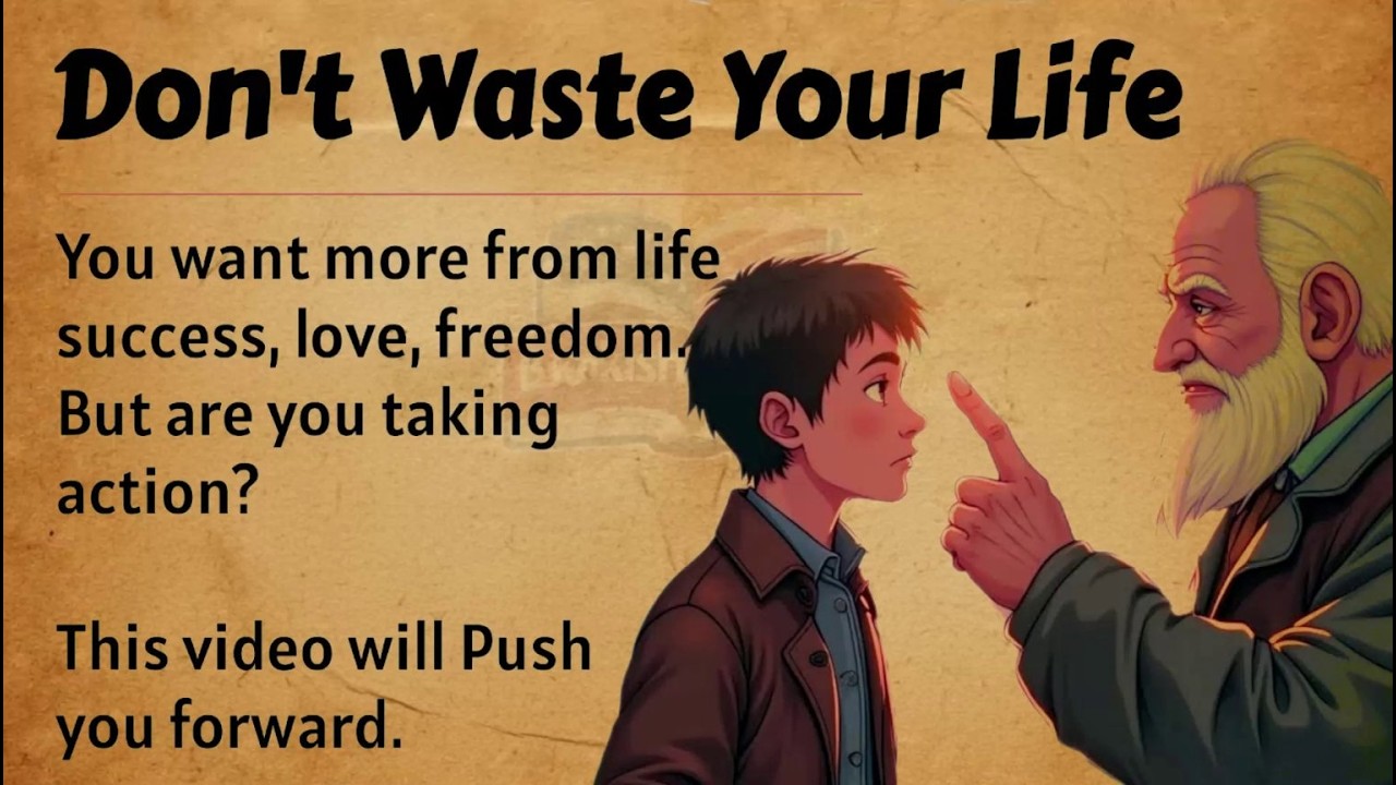 Your Life Is Too Valuable to Waste_Don’t Waste Your Life_learn English through Conversation_