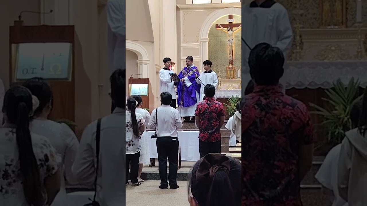 Upacara penerimaan Katekumen kedlm kumoniti gereja HFK 